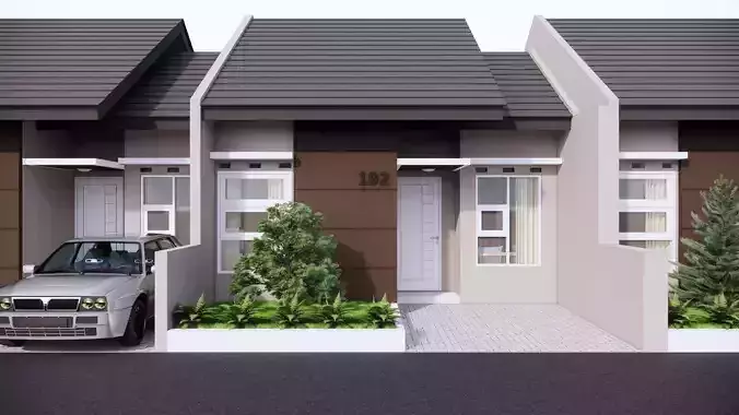 MINIMALIST HOUSE DESIGN 6 X 10 METER