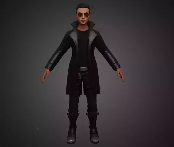 3D Boy Game Character 