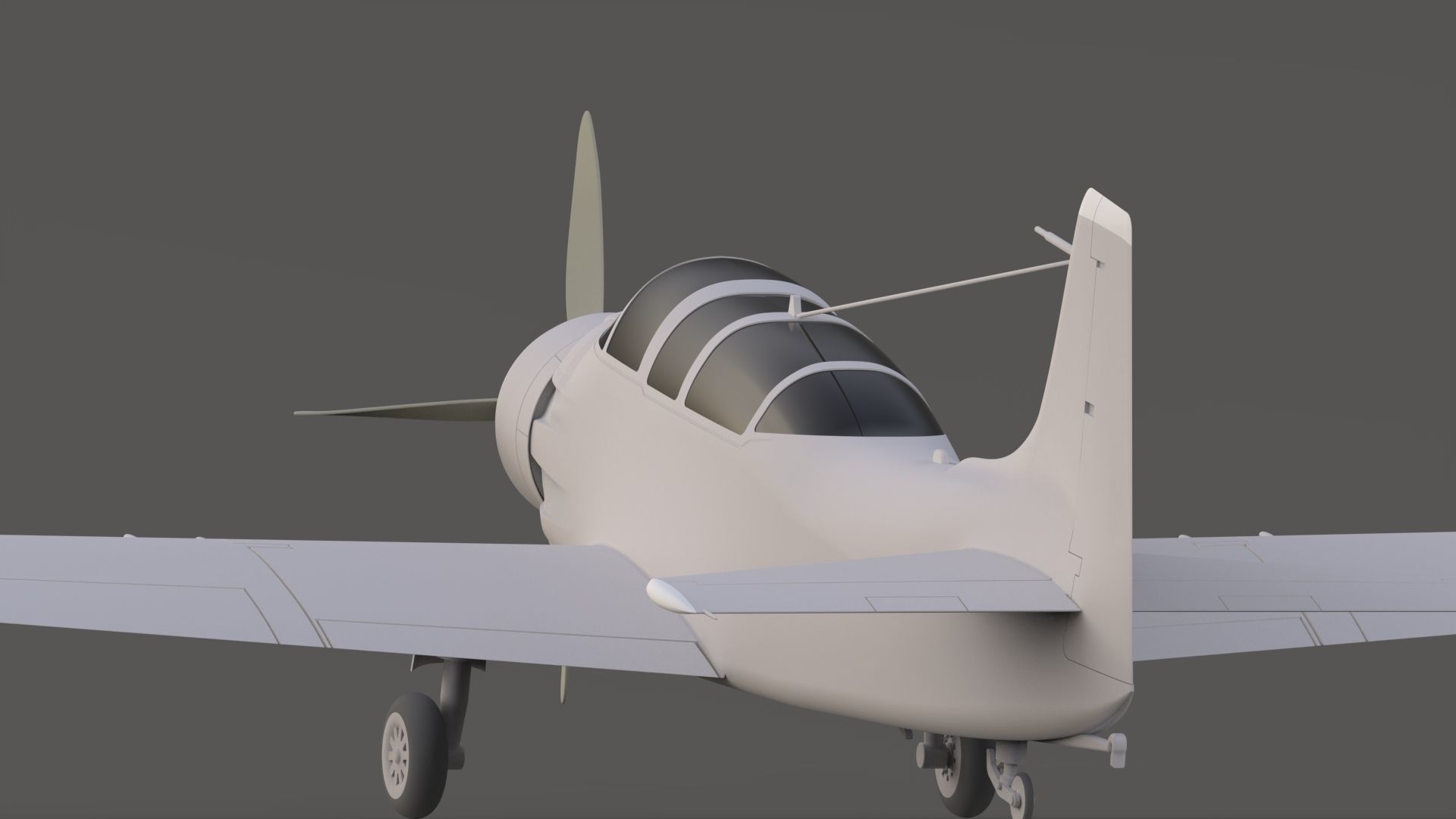 DOUGLAS AD-5 A-1E SKYRIDER 3D print model_9