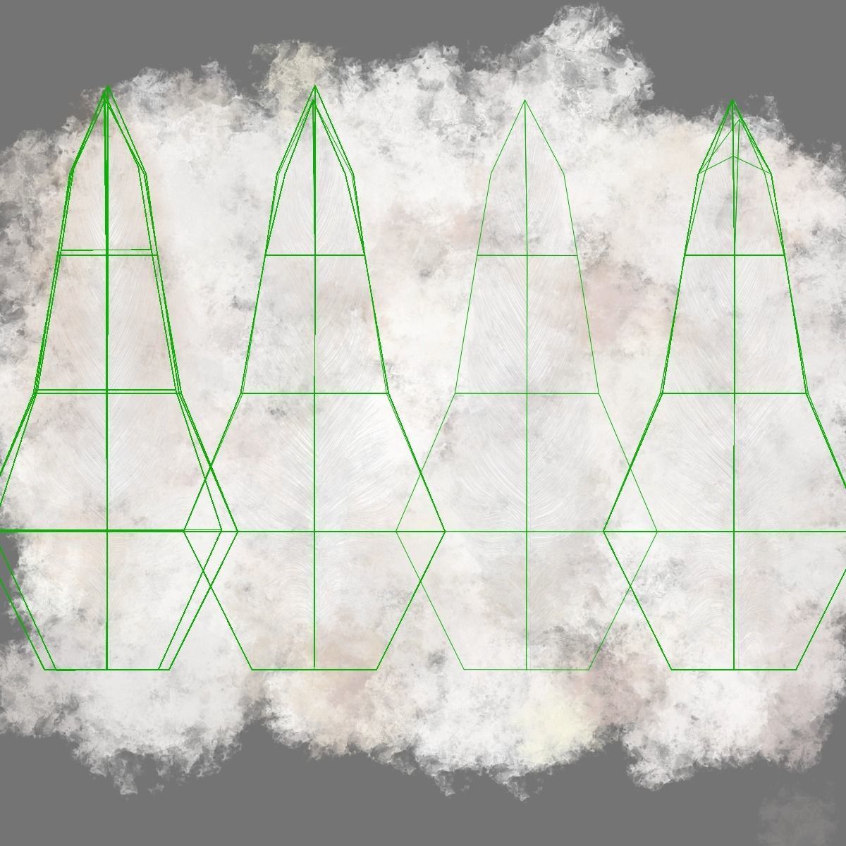 White Chicken Animated VFX Grace 3D model_34