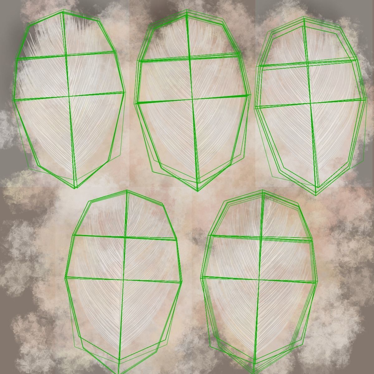 White Chicken Animated VFX Grace 3D model_47