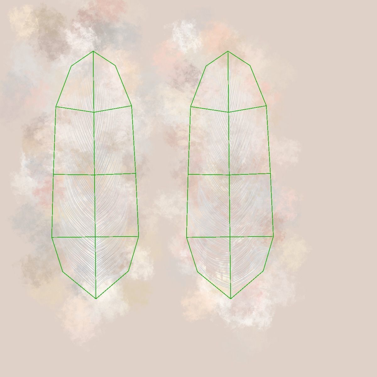 White Chicken Animated VFX Grace 3D model_33