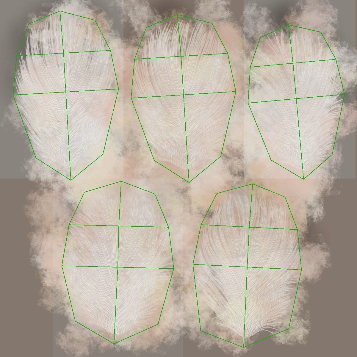 White Chicken Animated VFX Grace 3D model_39