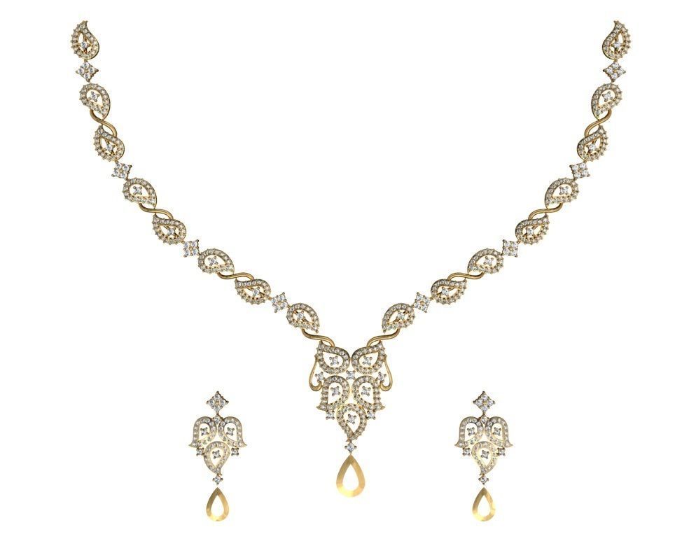 necklace bulk 50  STL files ready to print part 01 3D print model_3