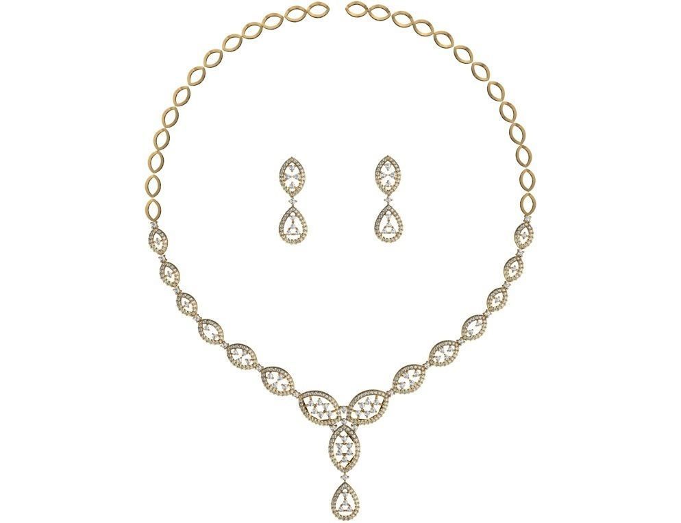 necklace bulk 50  STL files ready to print part 01 3D print model_5