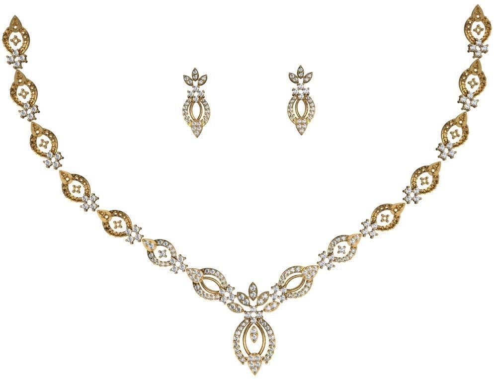 necklace bulk 50  STL files ready to print part 01 3D print model_1