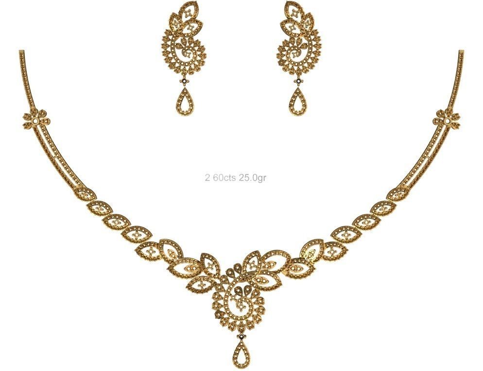 necklace bulk 50  STL files ready to print part 01 3D print model_11