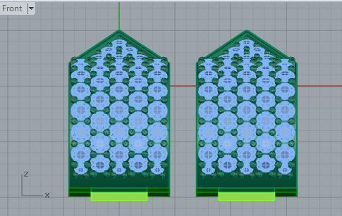 Drop Style Diamond Earring 3361 3D print model 3D print model_5