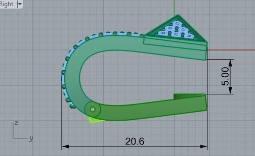 Drop Style Diamond Earring 3361 3D print model 3D print model_6