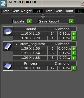 Opened flower diamond ring 3363 3D print model 3D print model_8