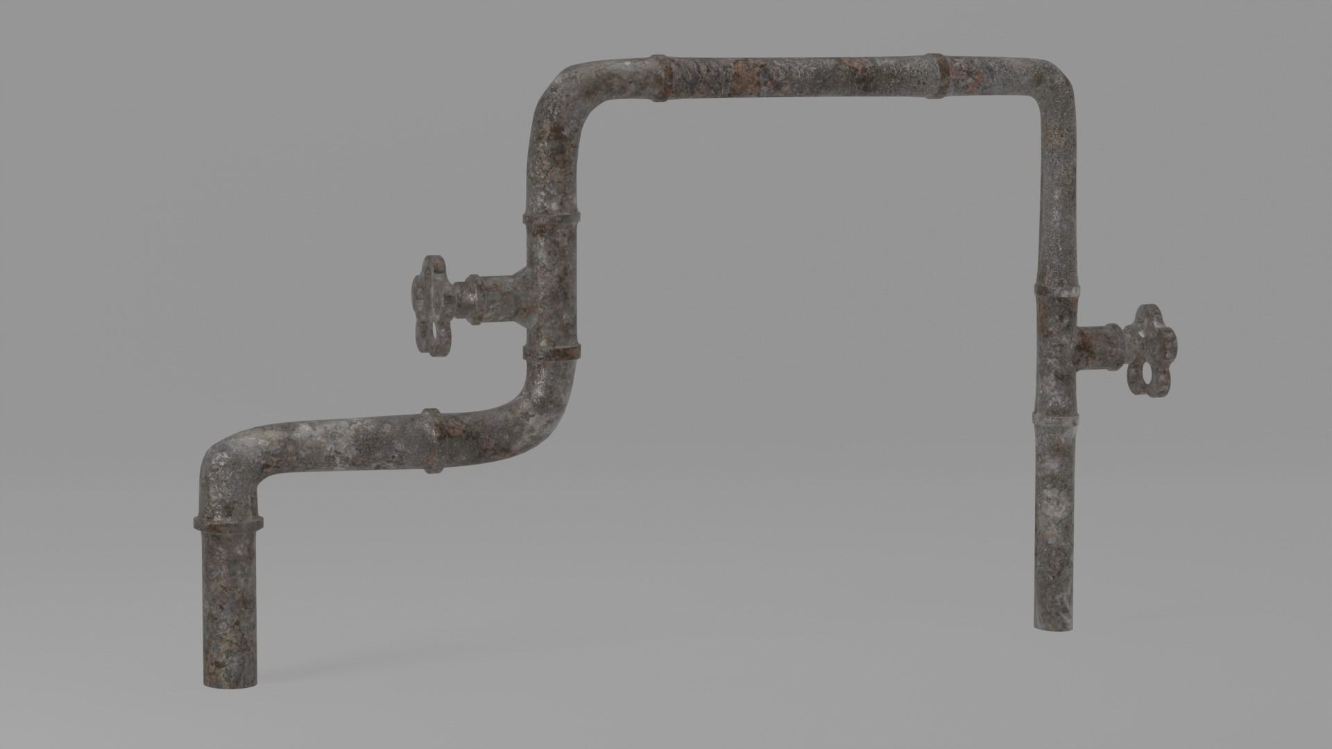 Pipeline high polygon model 3D model_55