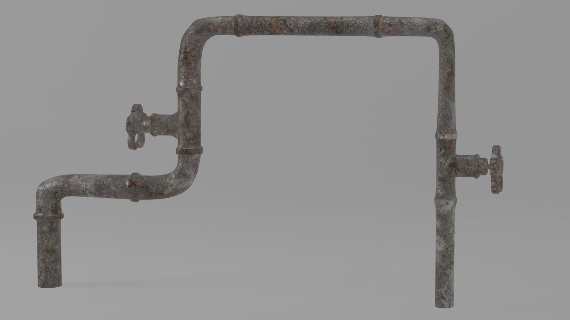 Pipeline high polygon model 3D model_59