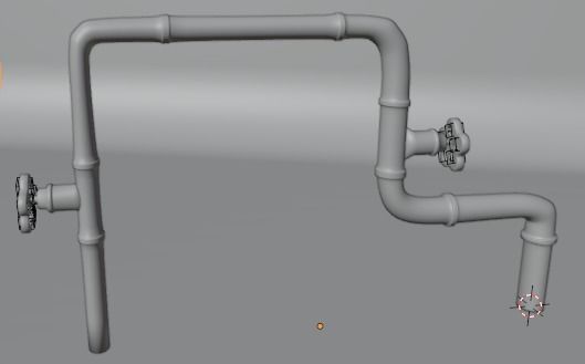 Pipeline high polygon model 3D model_52