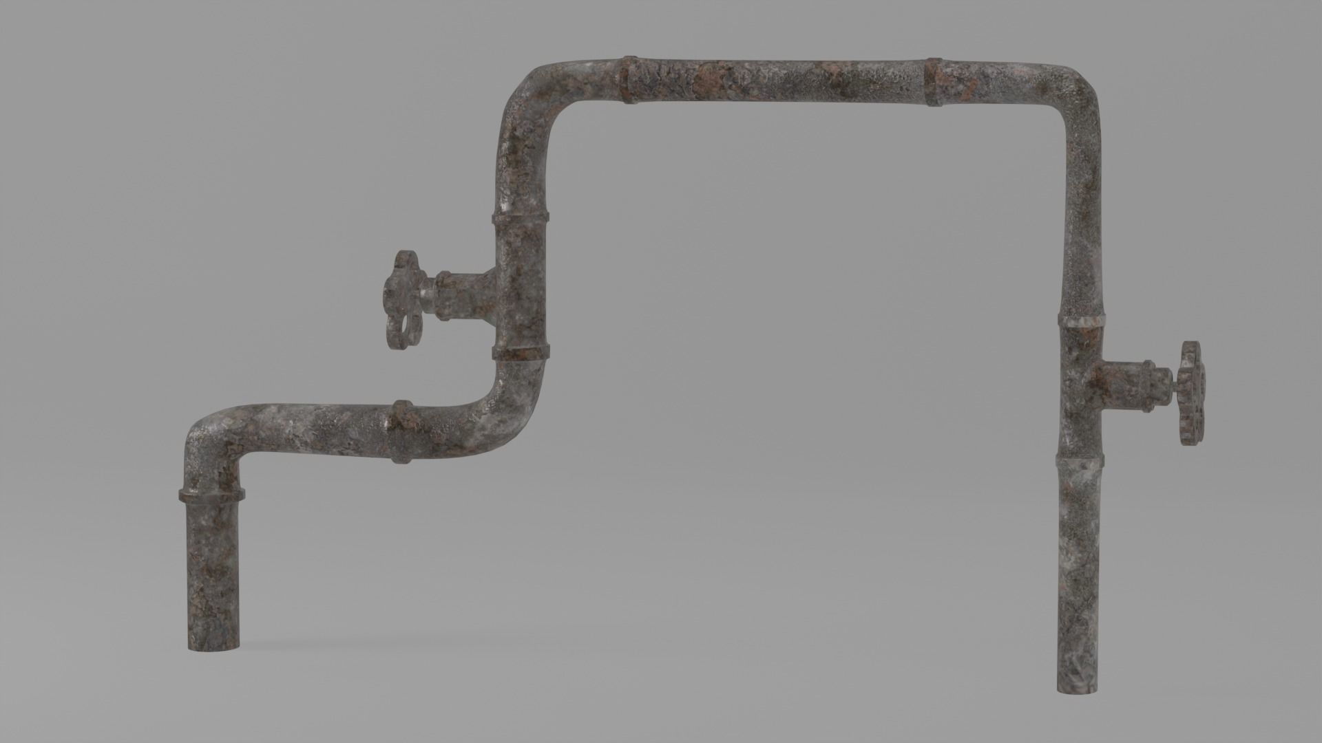 Pipeline high polygon model 3D model_58