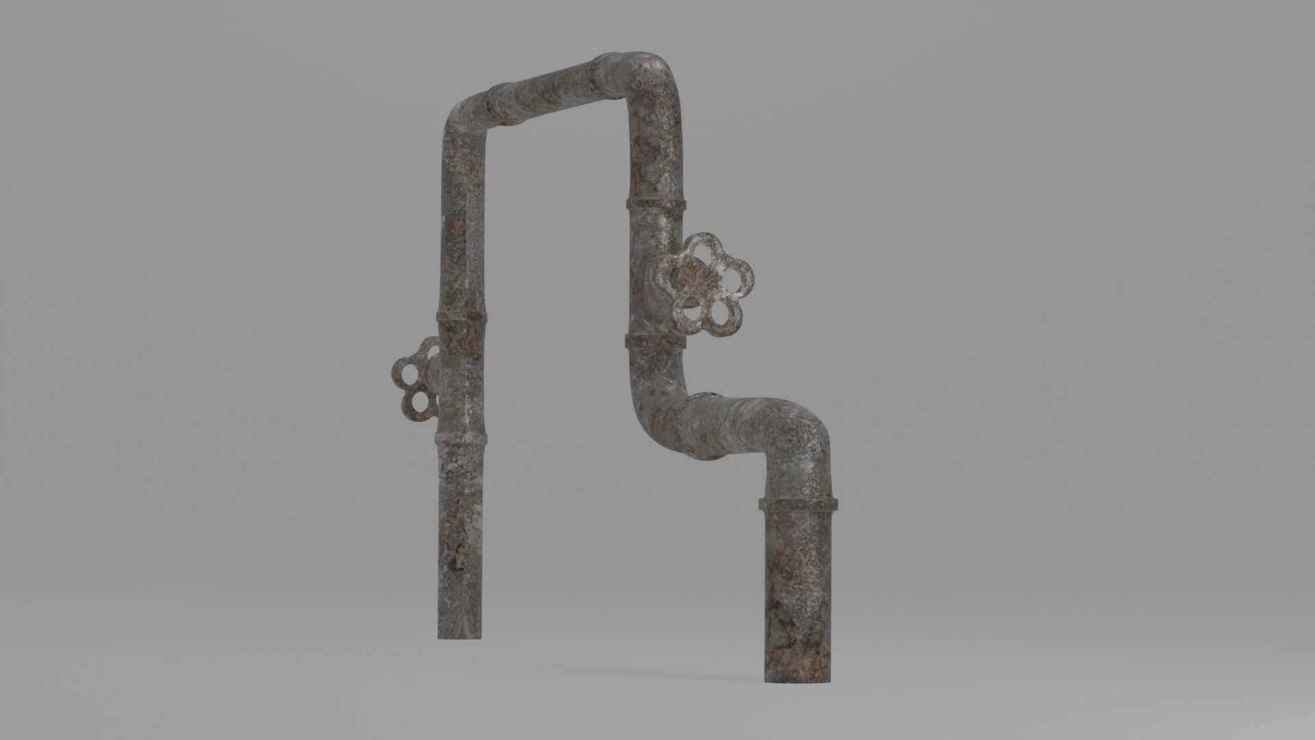 Pipeline high polygon model 3D model_12