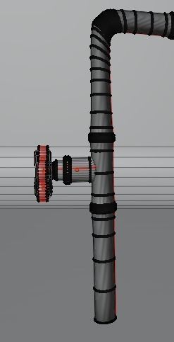 Pipeline high polygon model 3D model_35