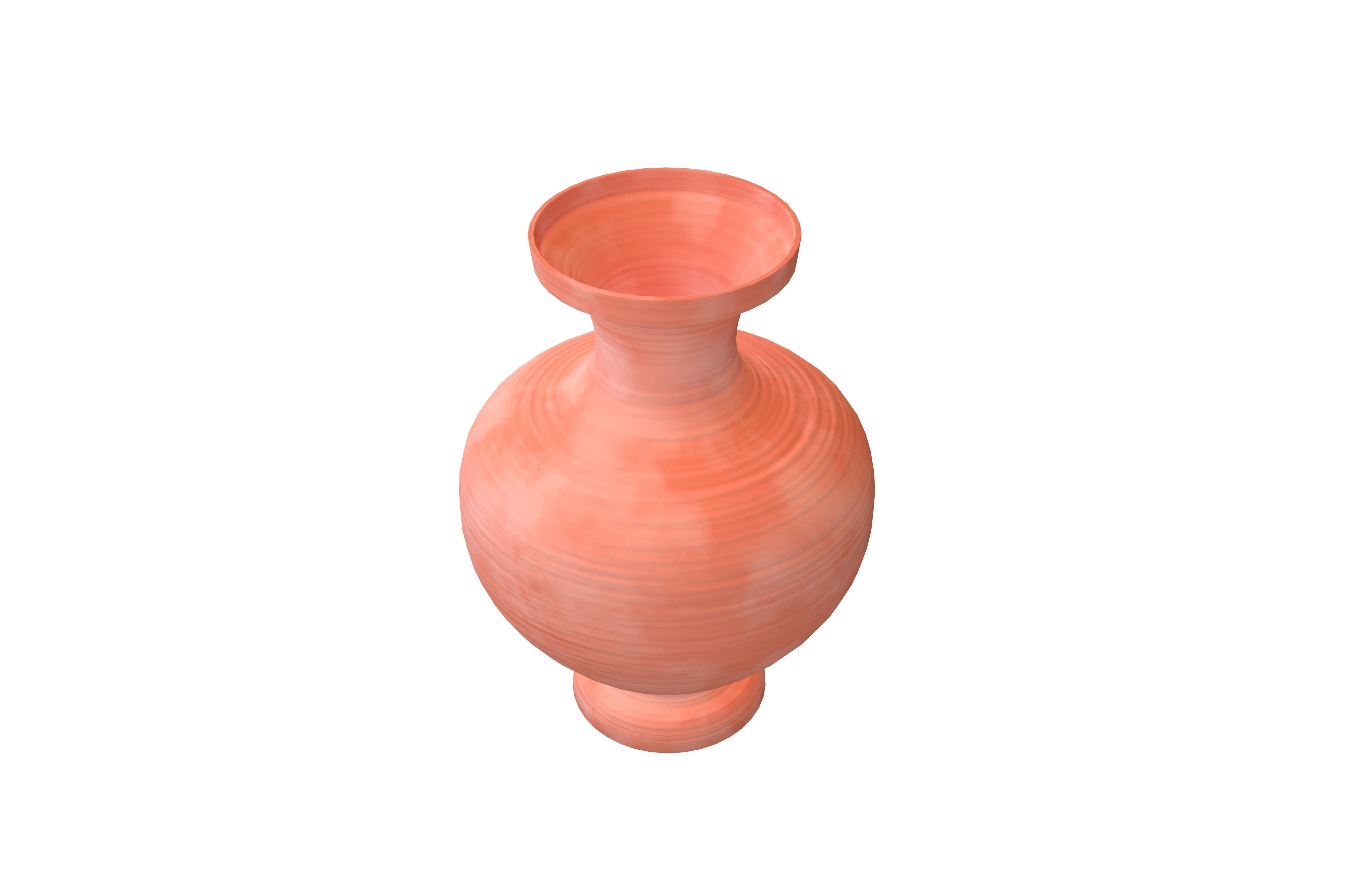 Roman Pottery v1 001 Low-poly 3D model_2