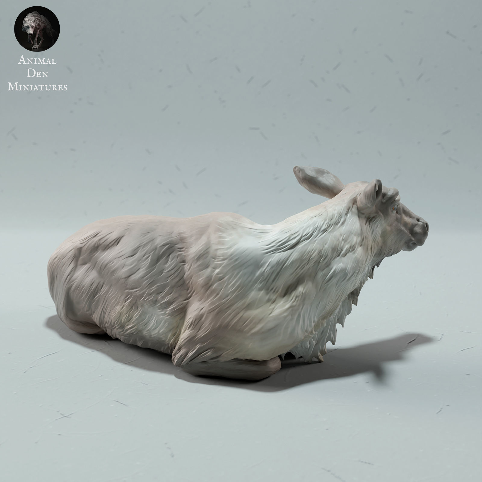 Red Deer - Caribou Female 3D print model_2