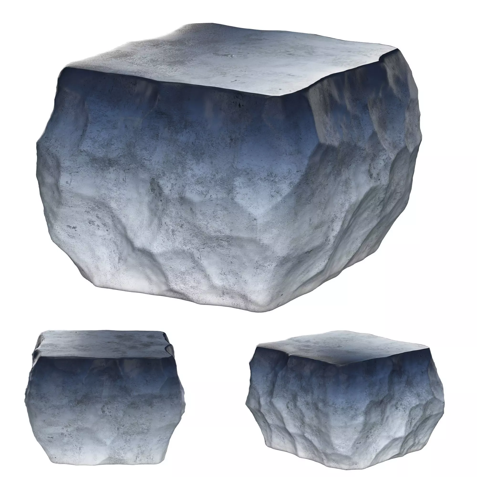 Drift Side Table 3D model_0