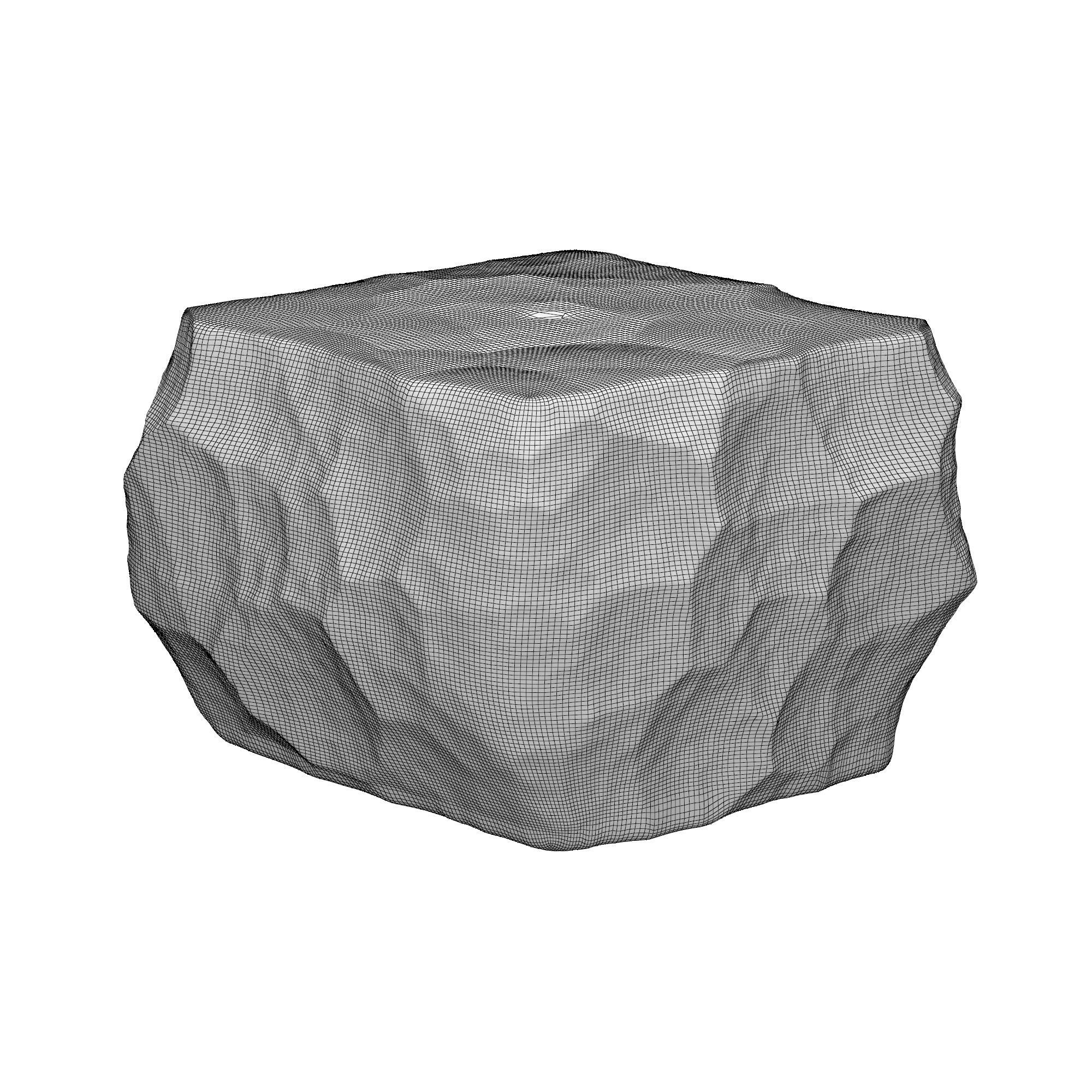 Drift Side Table 3D model_5