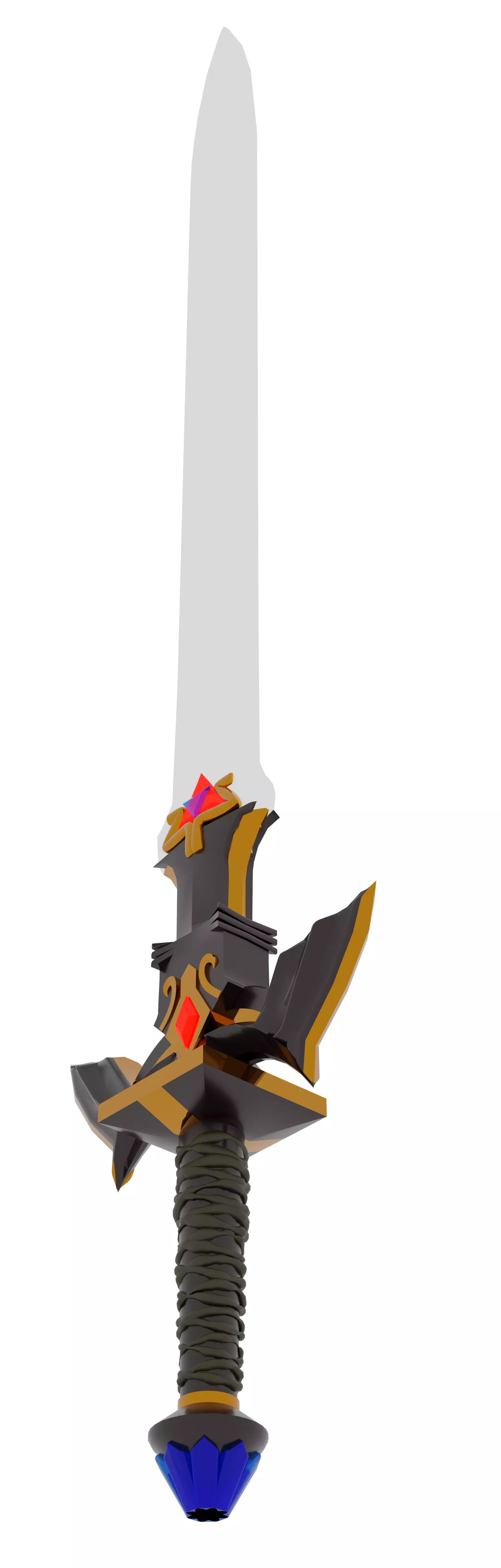 Amazing sword 3d model Free 3D model