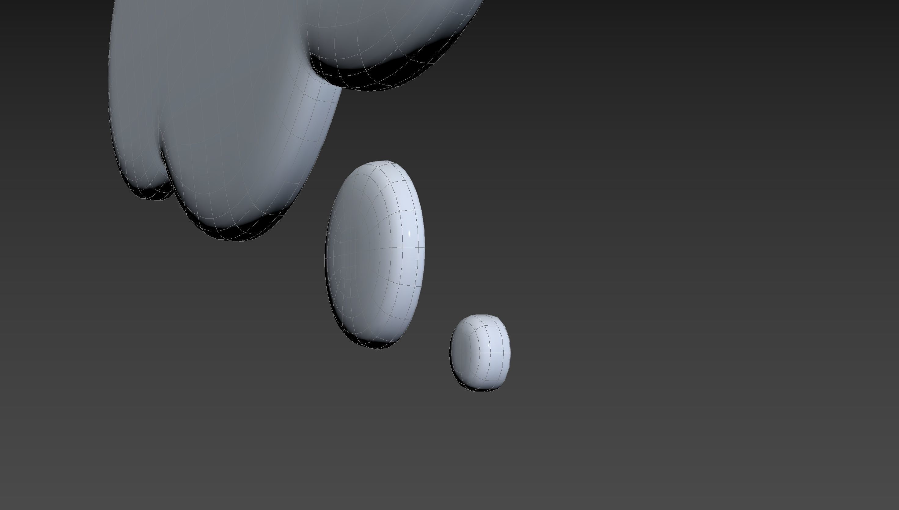 Symbol012 Think Bubble 3D model_14