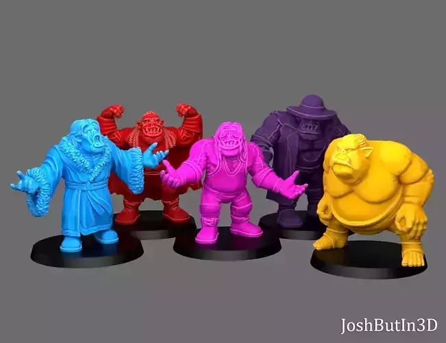 Orc Grapplaz 4 - Set of 5