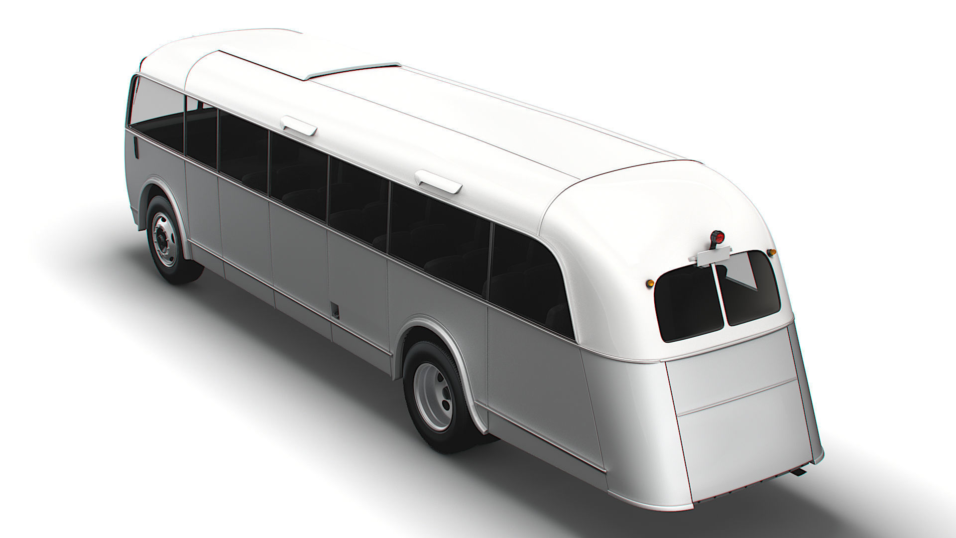 Generic Old Bus 3D model_3