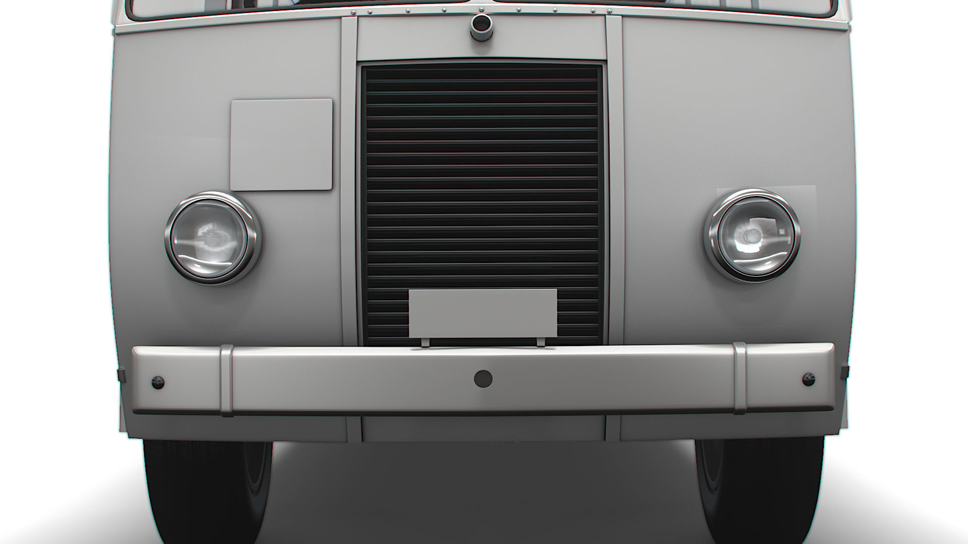 Generic Old Bus 3D model_7