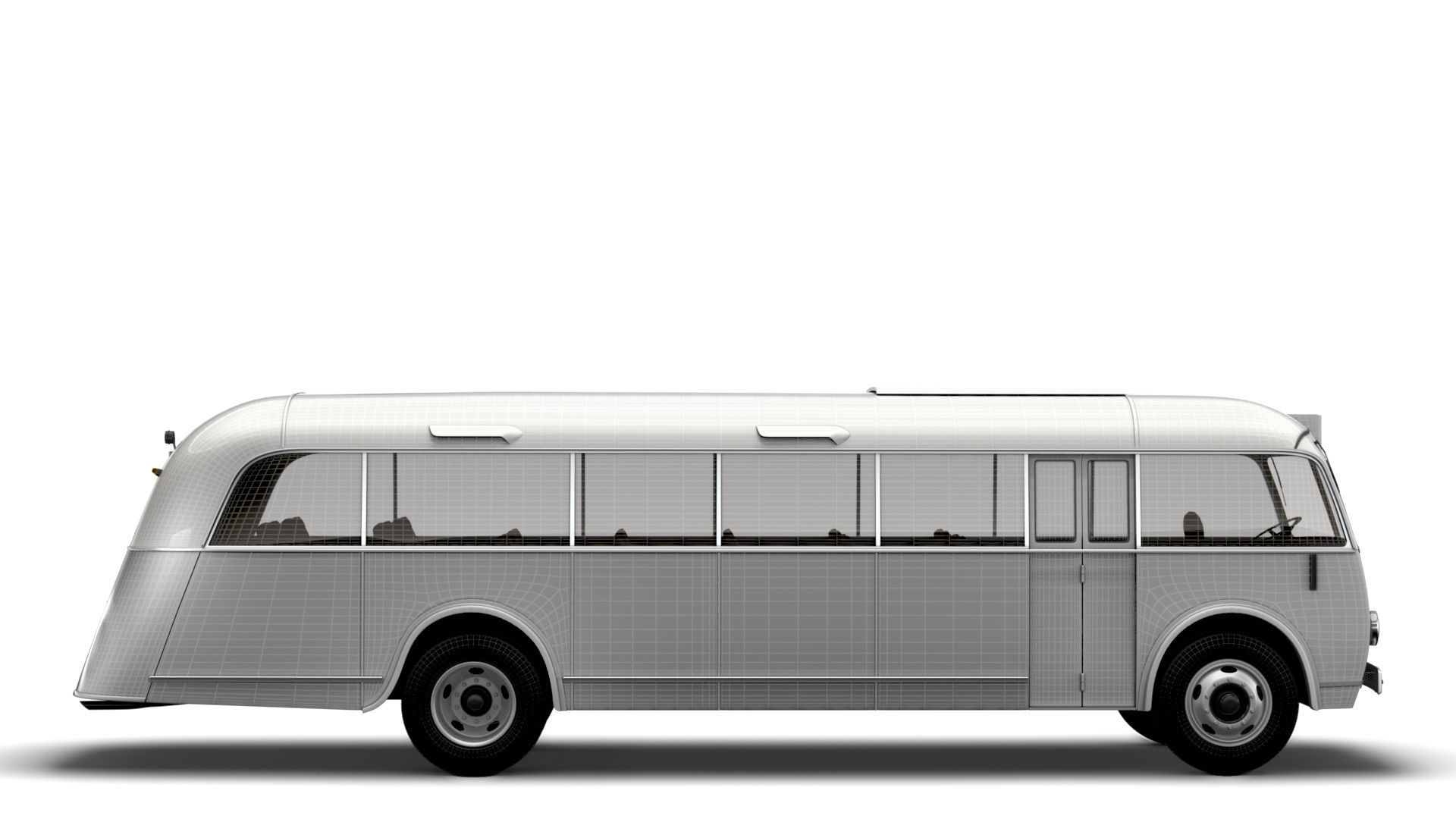Generic Old Bus 3D model_13