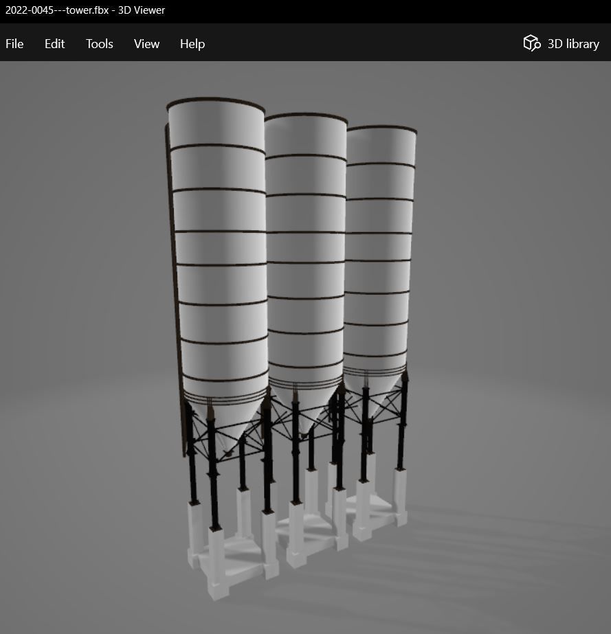Industrial silo 3D model_10