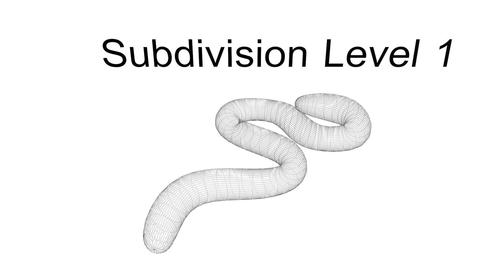 Worms Set 3D model_3