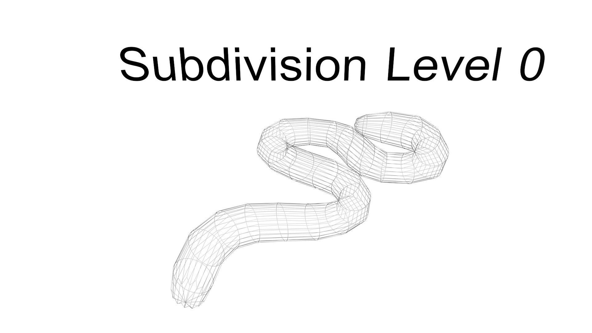 Worms Set 3D model_4