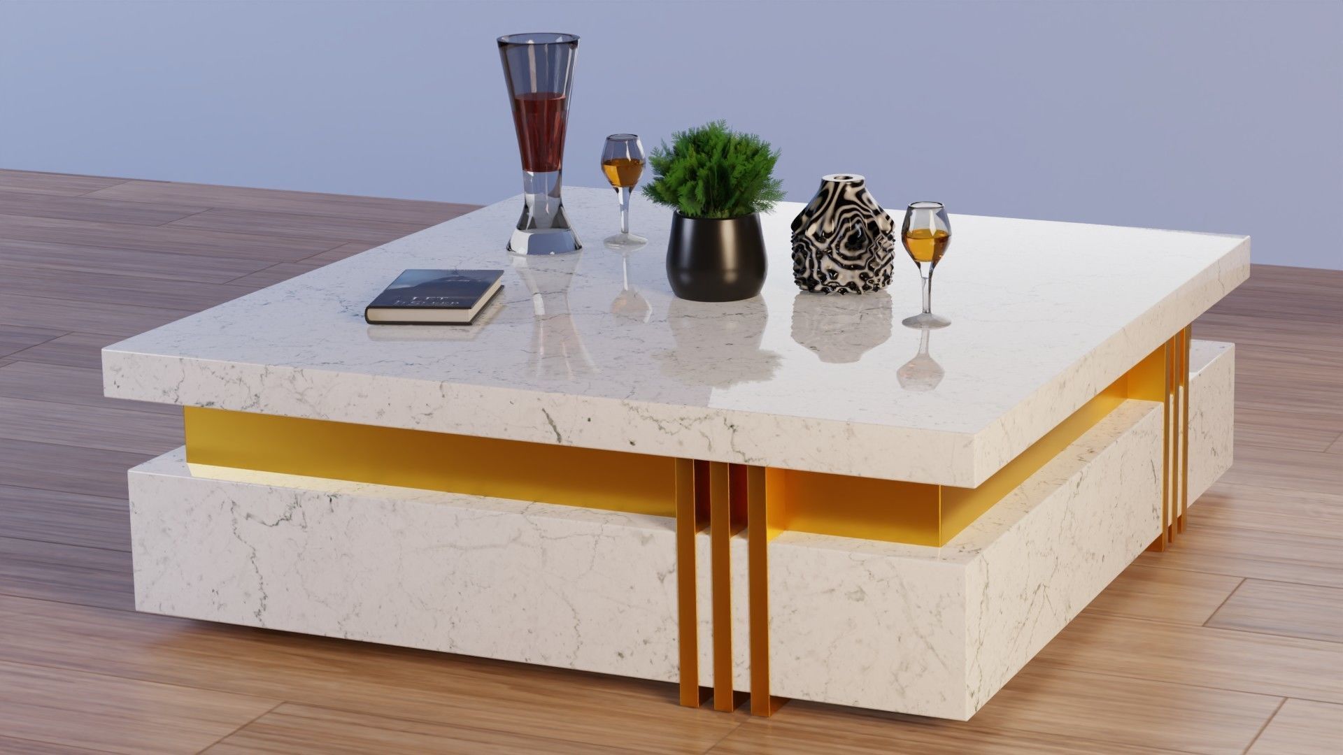 Coffee Table PART17 3D model_1