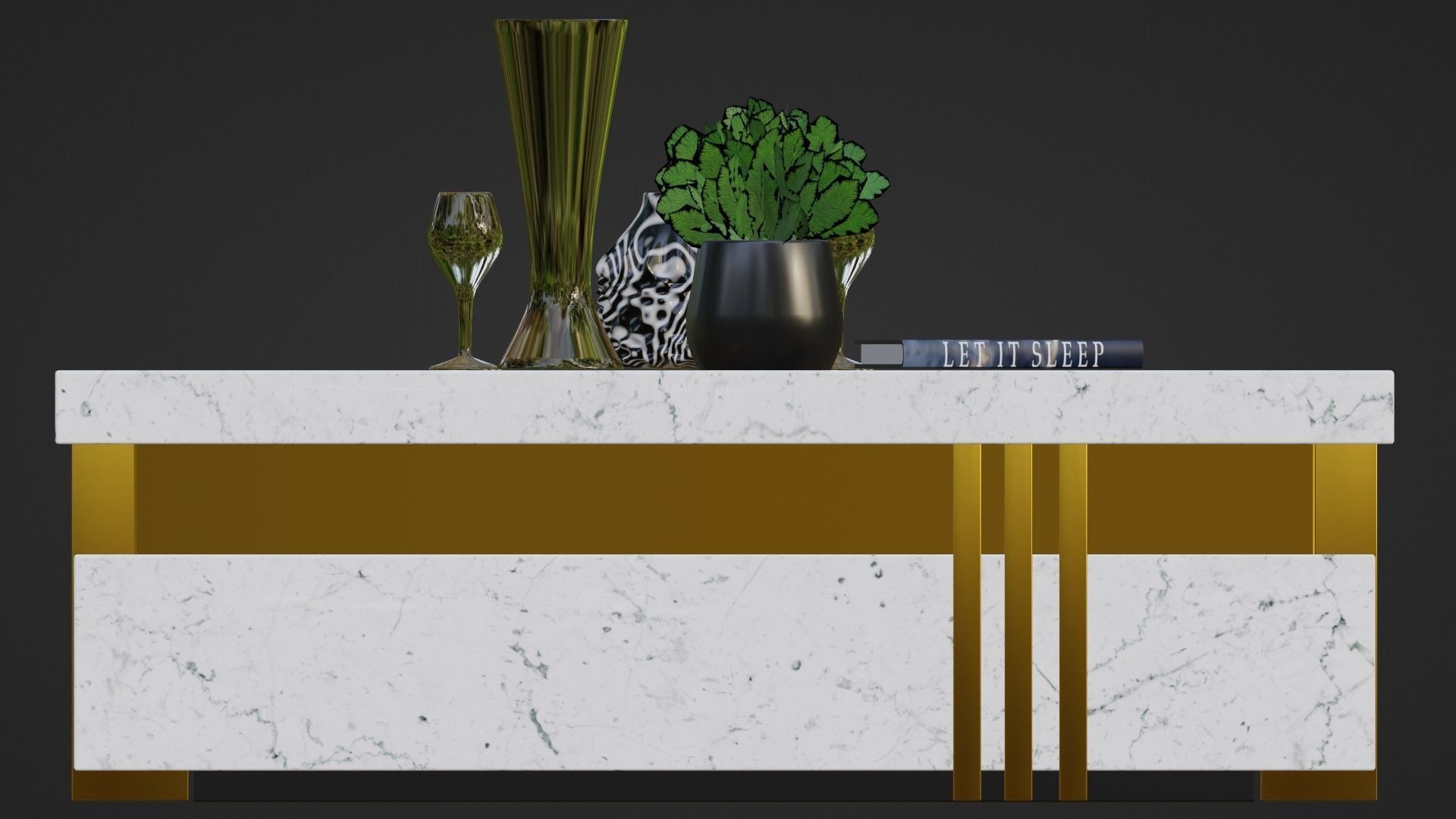 Coffee Table PART17 3D model_7