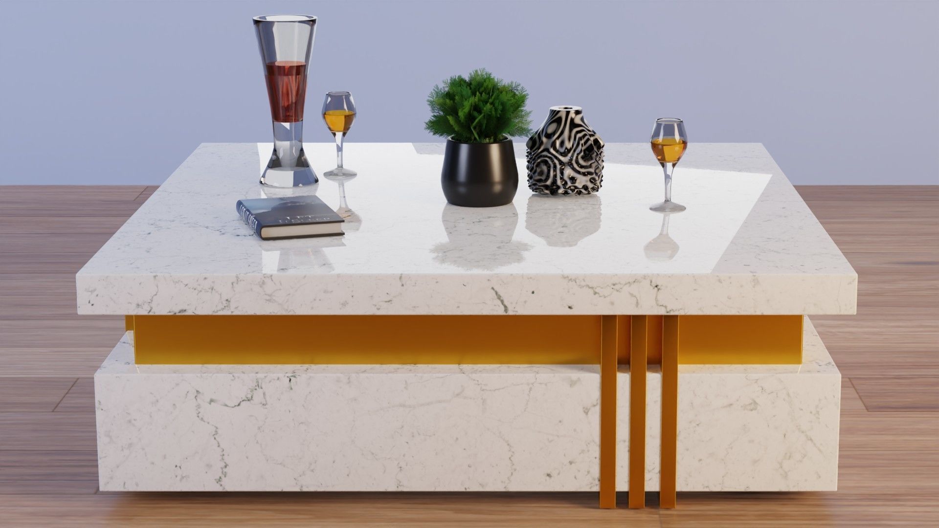 Coffee Table PART17 3D model_3