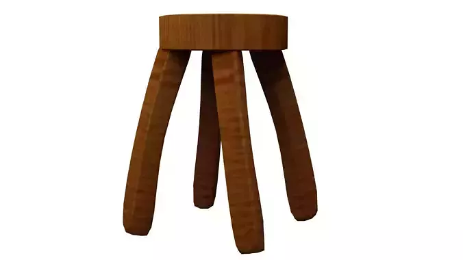 Bench wooden stool