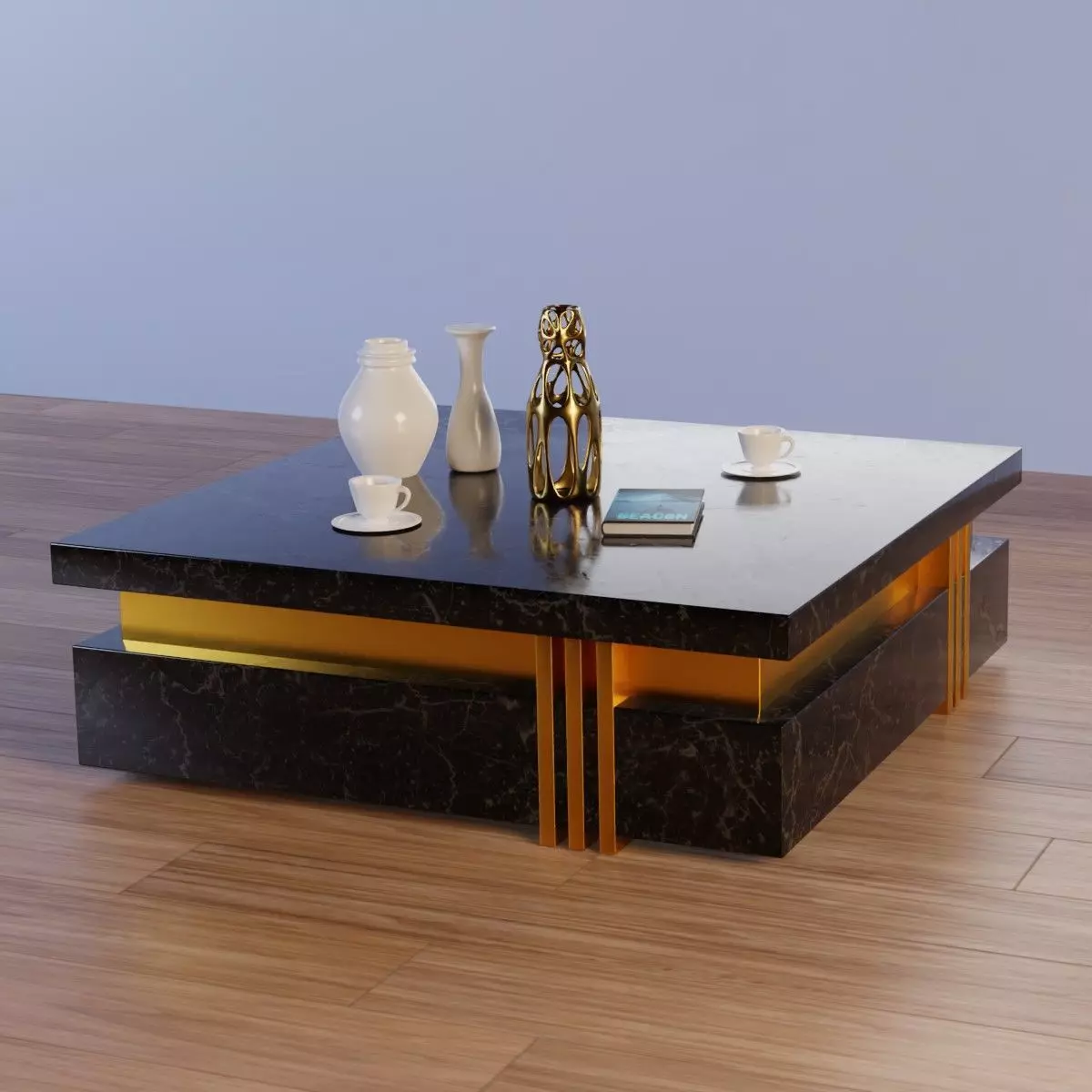 Coffee Table PART18 3D model_0