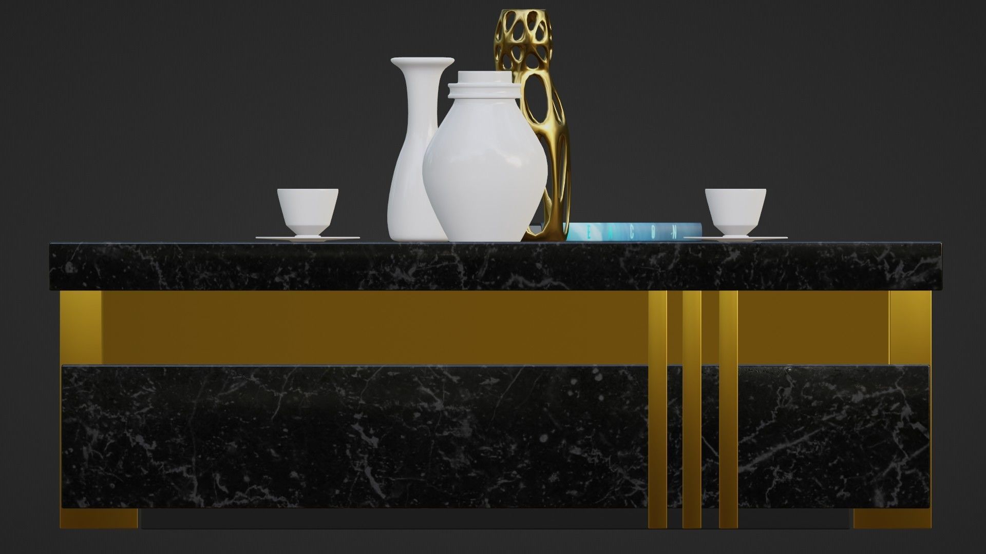 Coffee Table PART18 3D model_6