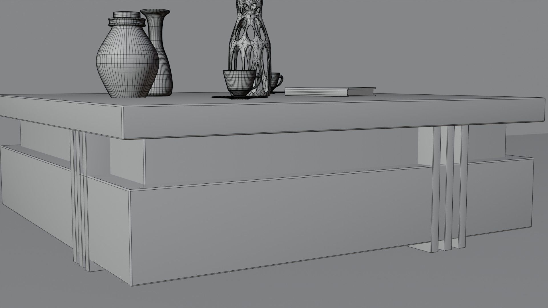 Coffee Table PART18 3D model_11