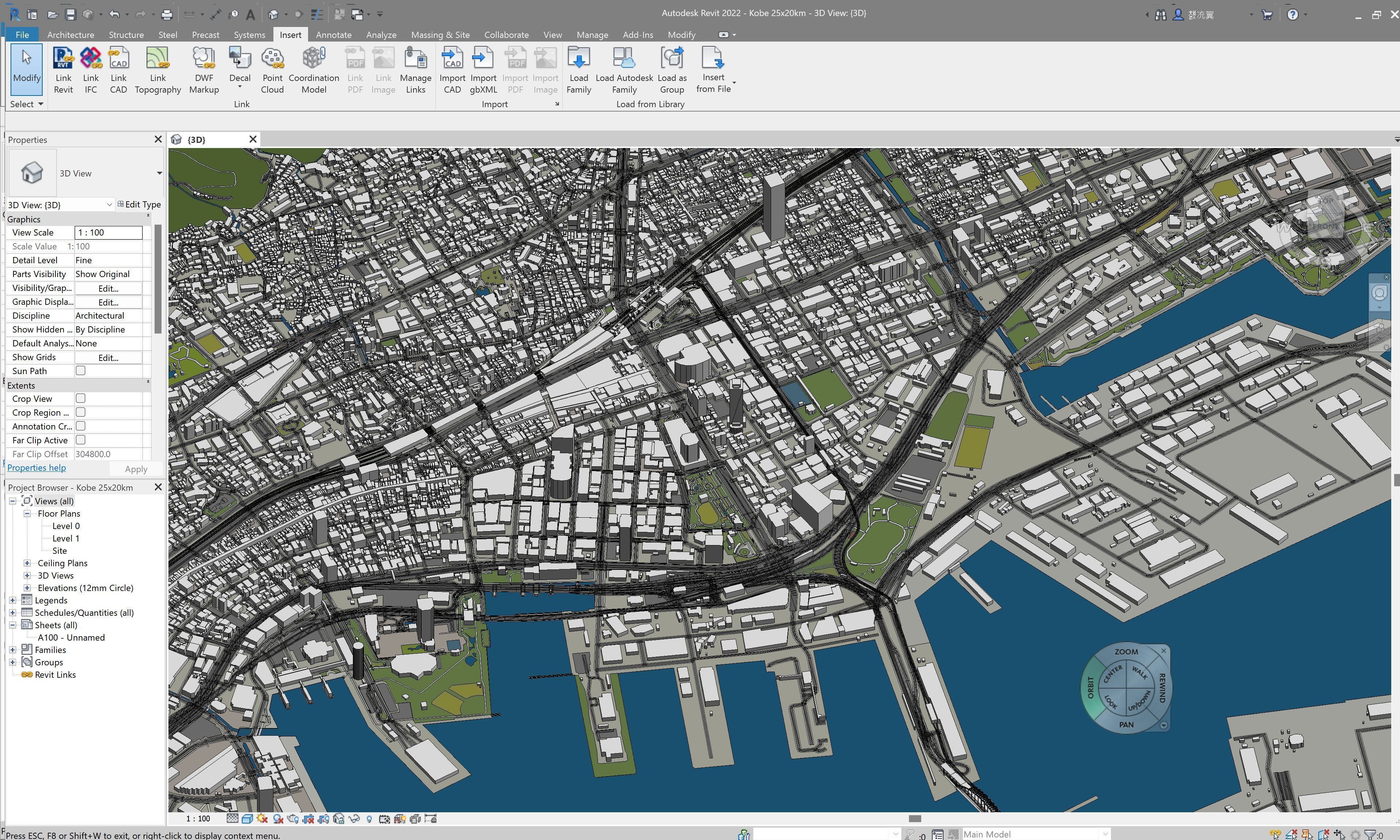 Kobe - 3D City Model Low-poly 3D model_17