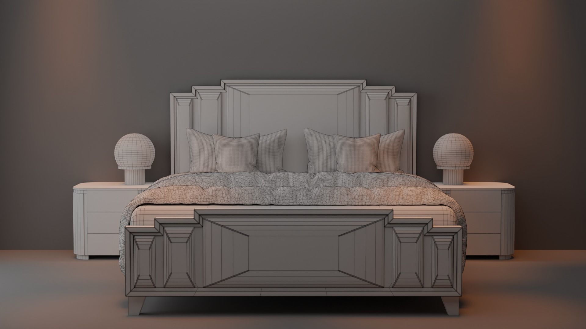 Bed 02 3D model_1