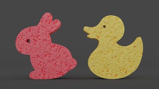 Baby Sponge 3D model