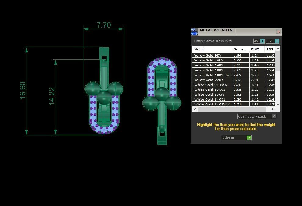 earrings Tiffany and Co 3D print model_1