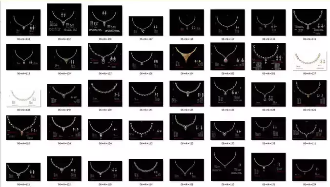  necklace bulk 40  stl files ready to print  part 04