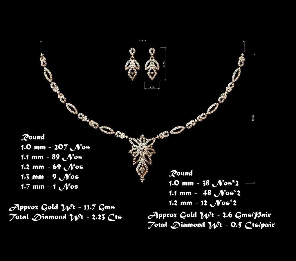  necklace bulk 40  stl files ready to print  part 04 3D print model_6