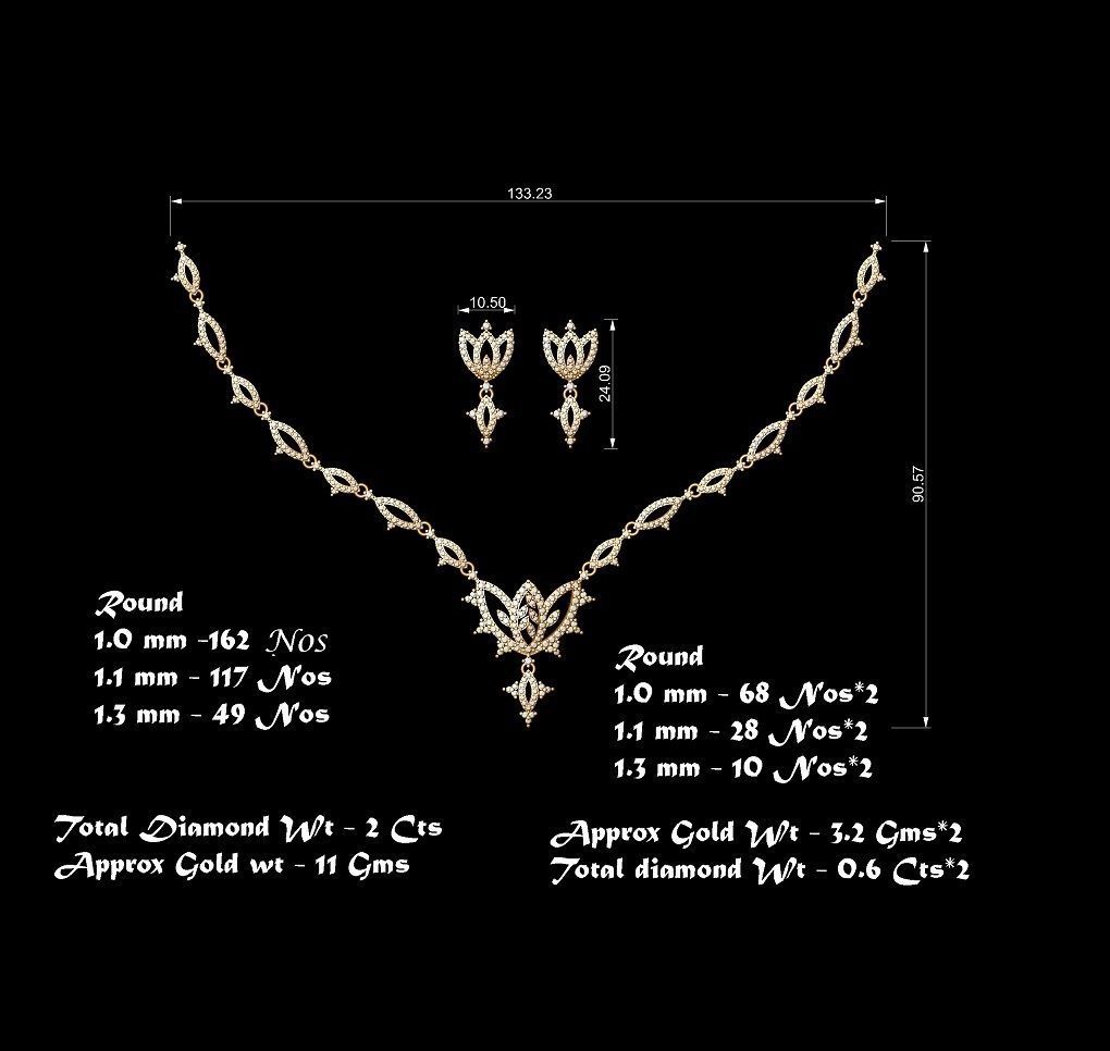  necklace bulk 40  stl files ready to print  part 04 3D print model_4