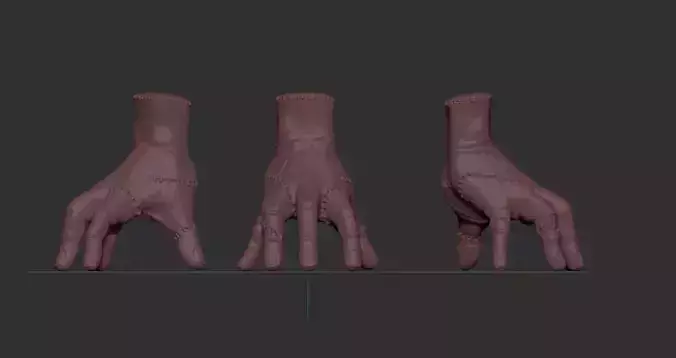 Wednesday Addams Family 3D print model