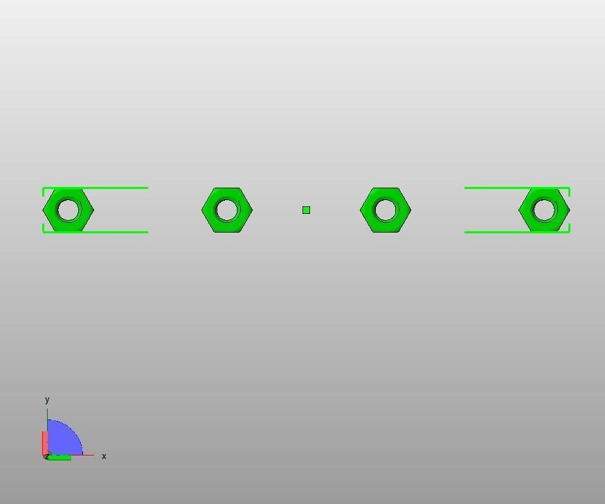 M7 Hexagonal Stud Connector 3D print model_15