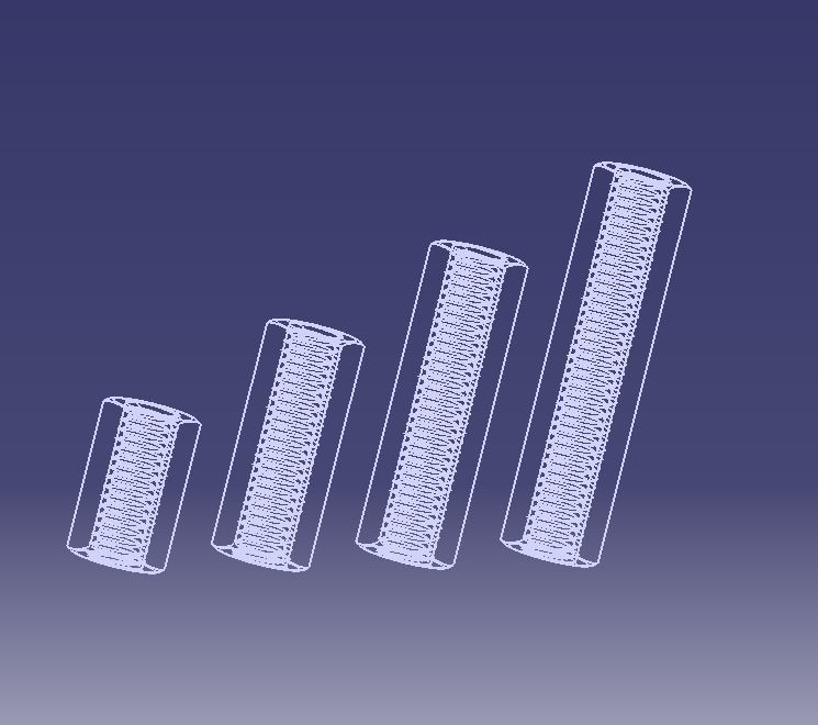 M7 Hexagonal Stud Connector 3D print model_4